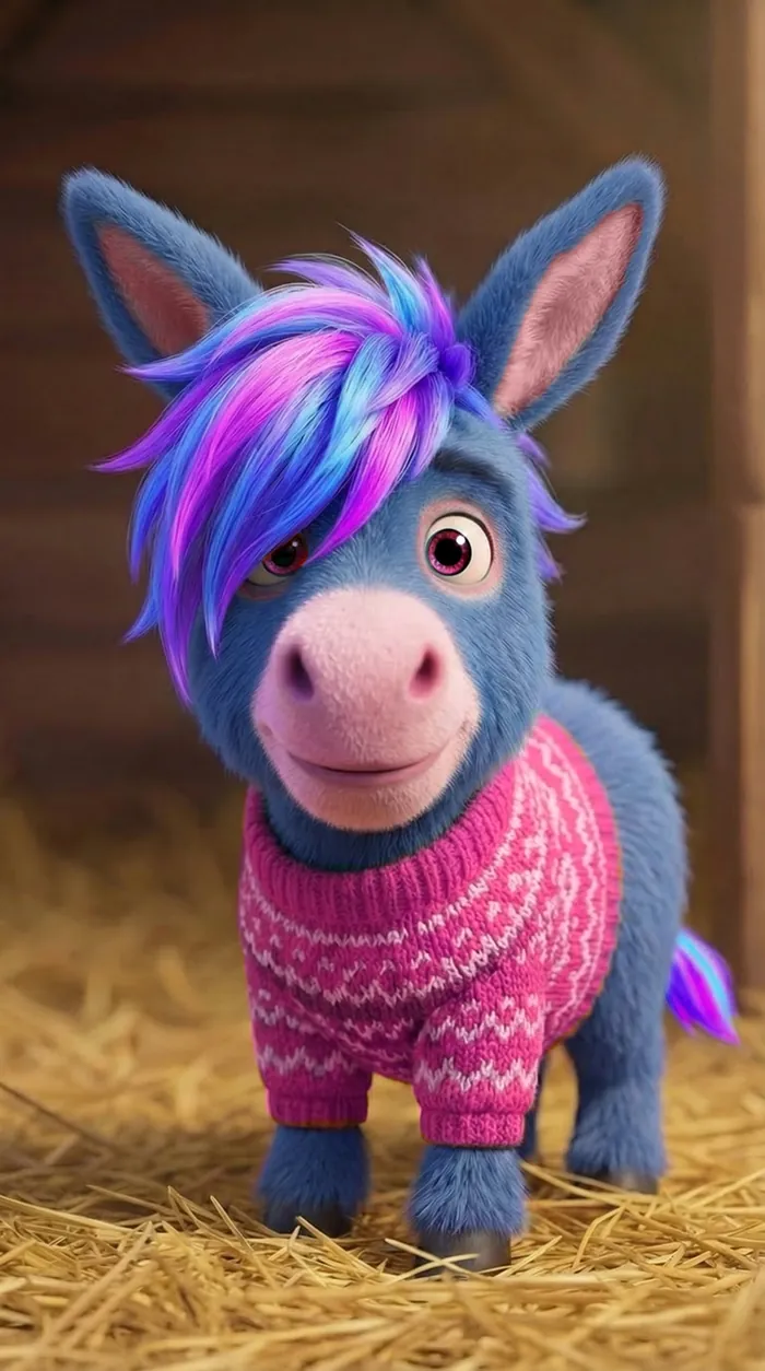 Pepper the donkey